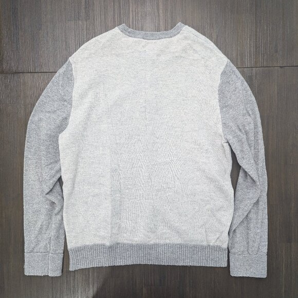 Gap | Men's Large Grey Wool Blend Henley Sweater - Picture 3 of 4